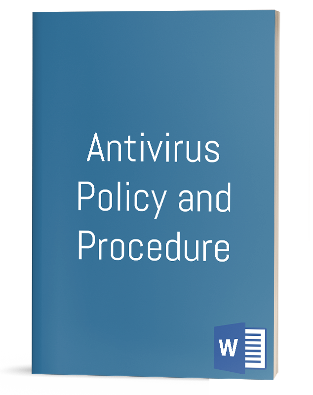Antivirus Policy and Procedure IT Procedure Template