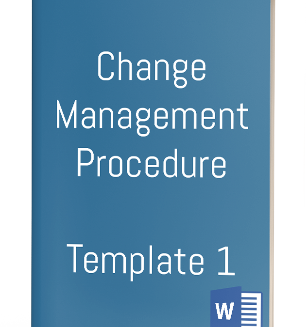 Change Management Procedure – Template 1