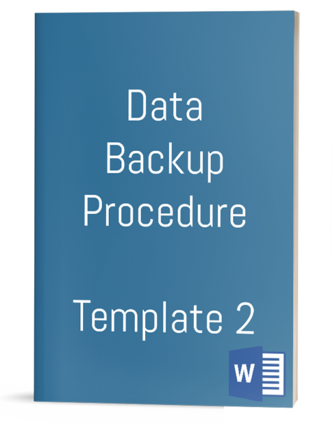 Data Backup Procedure Template