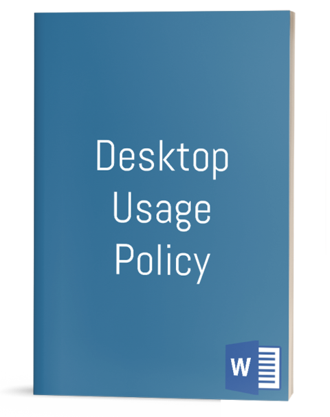 Desktop Usage Policy