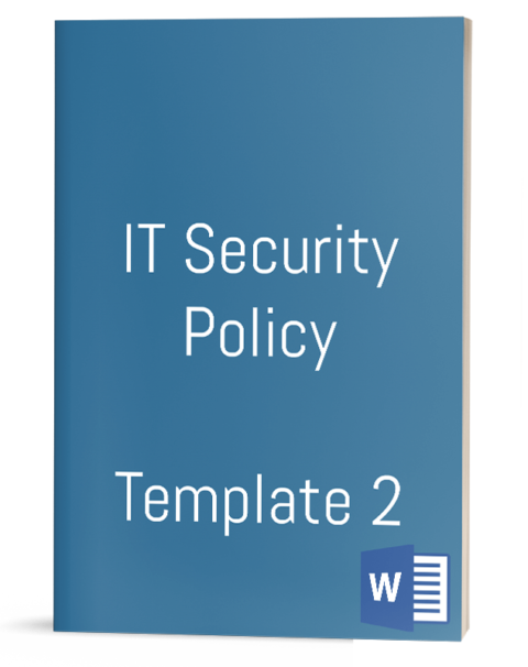 IT Security Policy Template