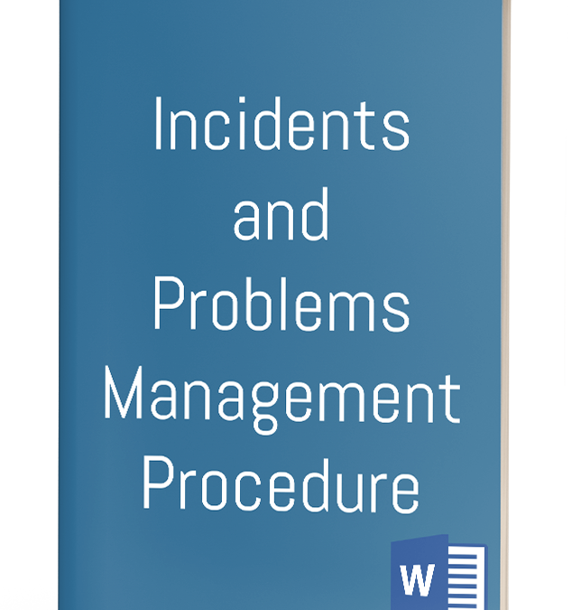 Incidents and Problems Management Procedure