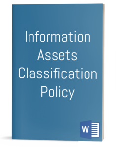 Information Assets Classification Policy