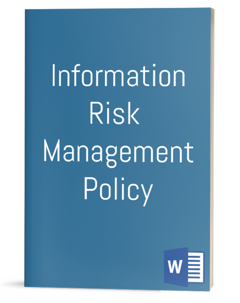 Information Risk Management Policy