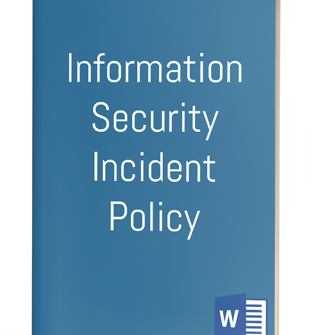 Information Security Incident Policy