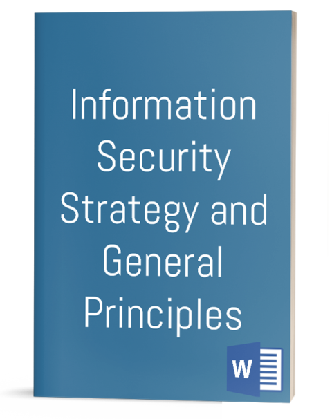 Information Security Strategy and General Principles