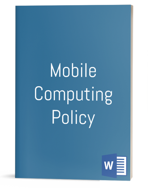 Mobile Computing Policy