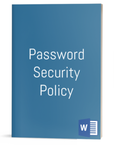 Password Security Policy