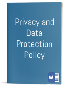 Privacy and Data Protection Policy