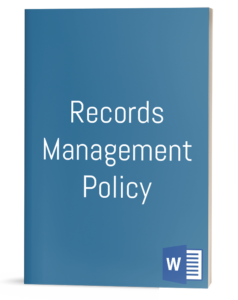 Records Management Policy