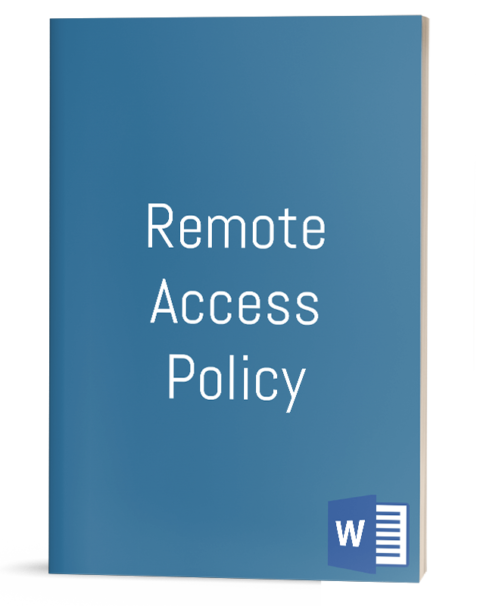 Remote Access Policy