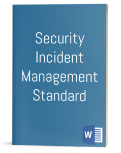 Security Incident Management Standard