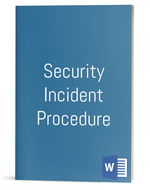 Security Incident Procedure