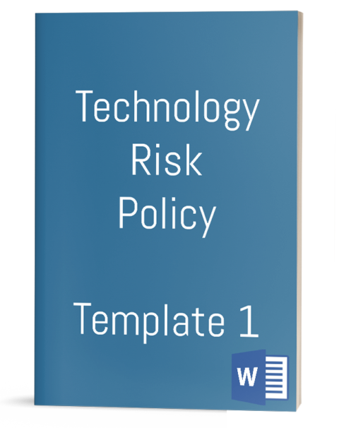 Technology Risk Policy Template