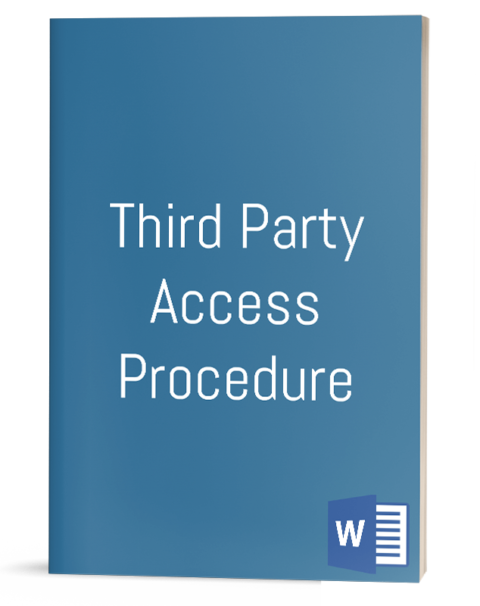 Third Party Access Procedure