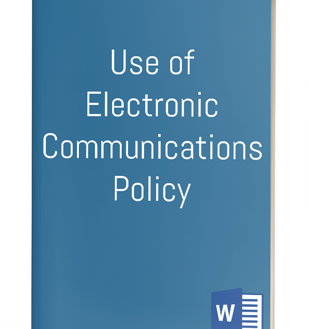 Use of Electronic Communications Policy
