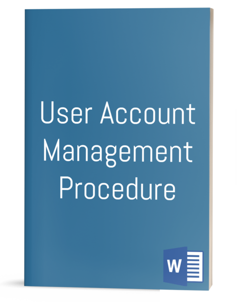 User Account Management Procedure