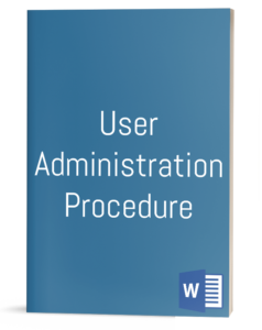 User Administration Procedure