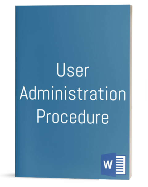User Administration Procedure