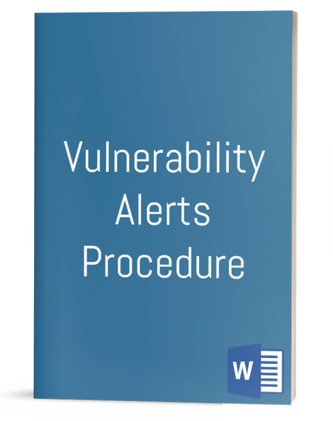 Vulnerability Alerts Procedure