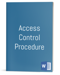 Access Control Procedure template