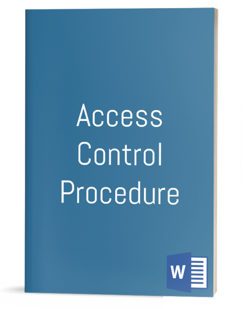 Access Control Procedure template
