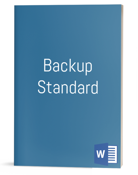 Backup Standard template