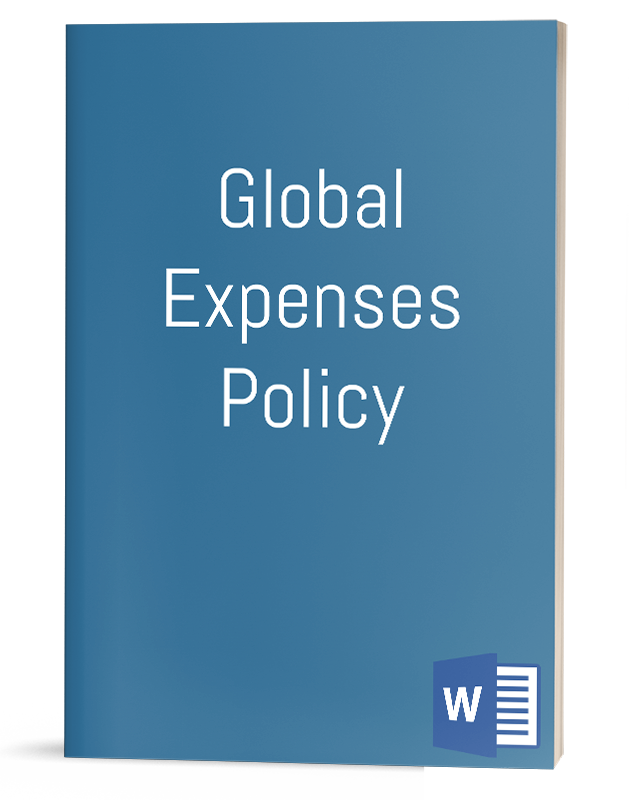 Global Expenses Policy IT Procedure Template