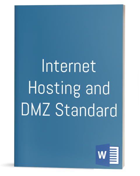 Internet Hosting and DMZ Standard