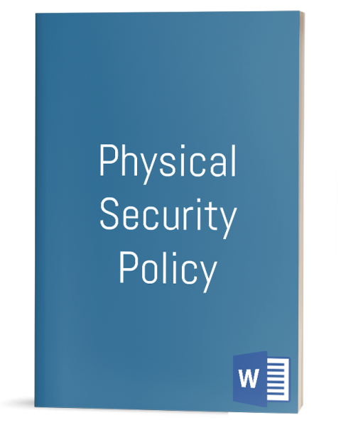 Physical Security Policy template