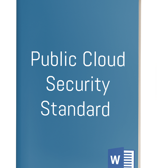 Public Cloud Security Standard