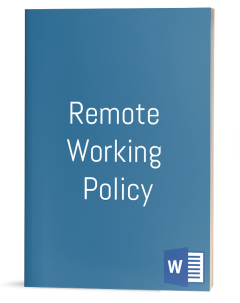 Template Remote Working Policy